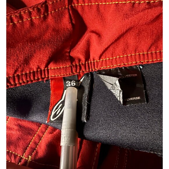 Alpinestars Board Shorts Mens 36 10" Skull Swim Trunks Y2K - Picture 3 of 6